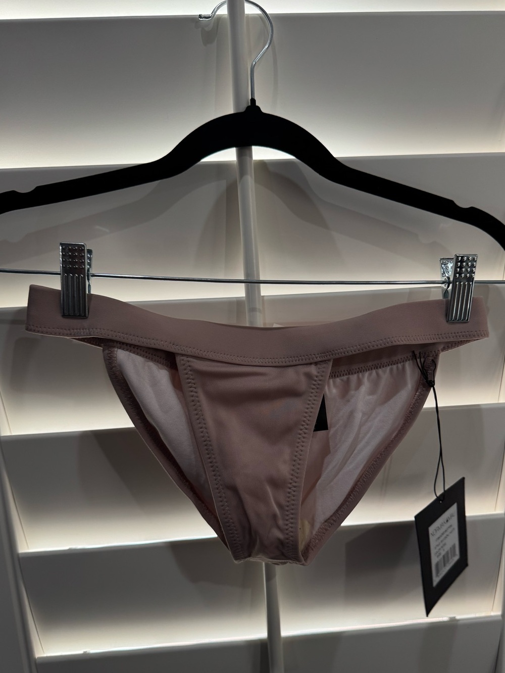 Norma Kamali Bikini Bottom - Neutral Pink Underwear